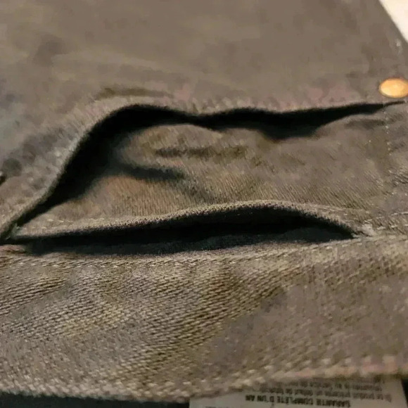 Wrangler Jeans 936WBK Cotton Twill Denim 14.25 Oz NWT. - Picture 5 of 6